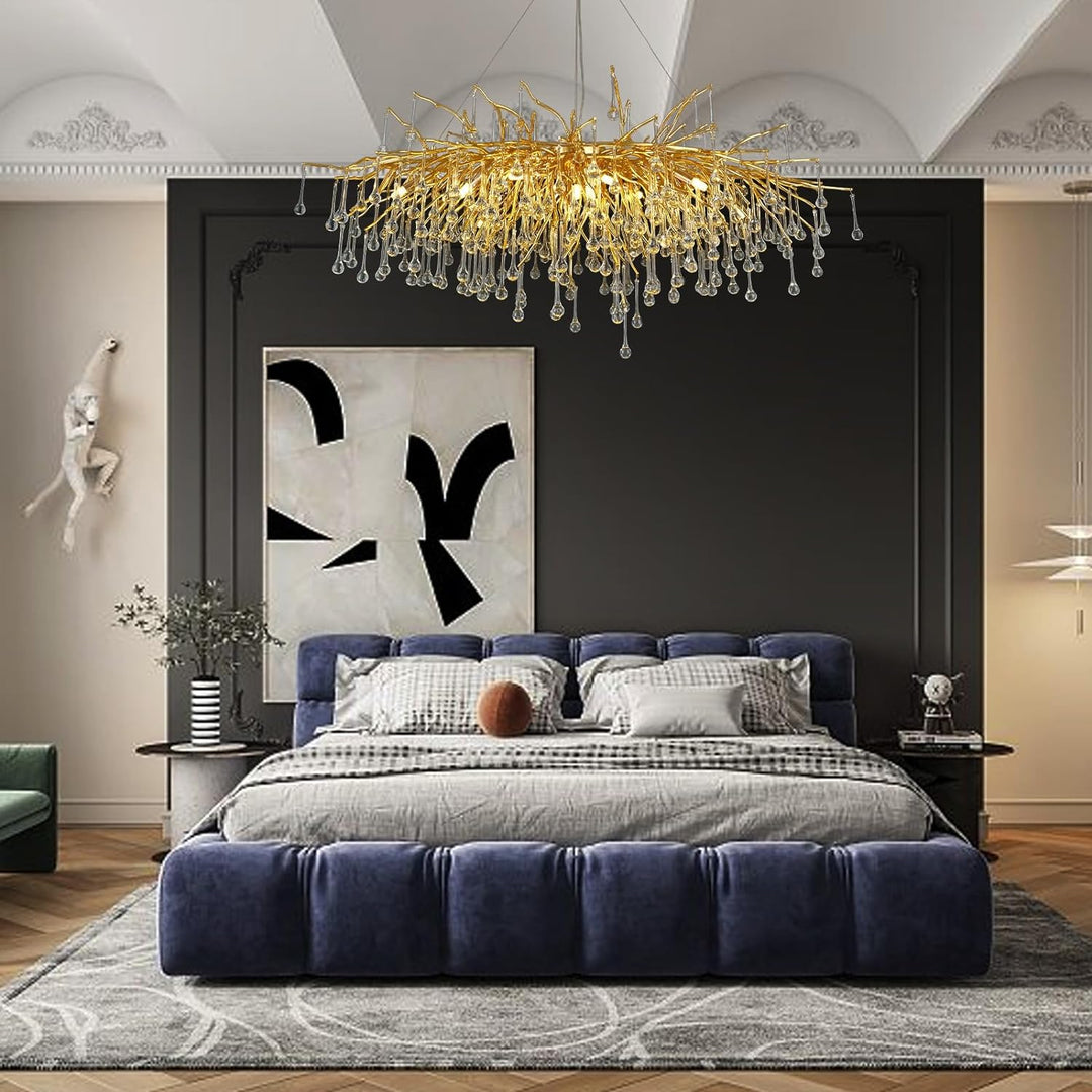 Raindrop Tree Branch Chandelier