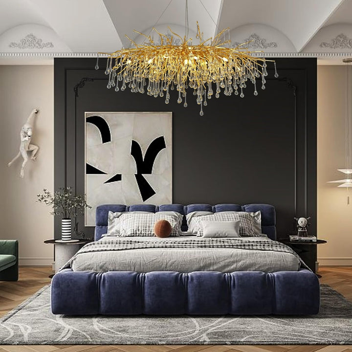 Raindrop Tree Branch Chandelier