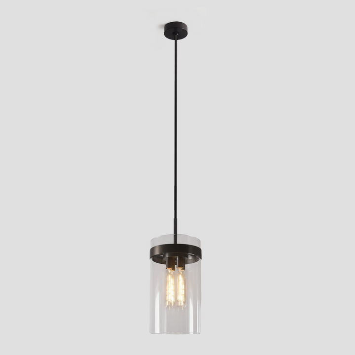 Rata Cylinder Glass Pendant