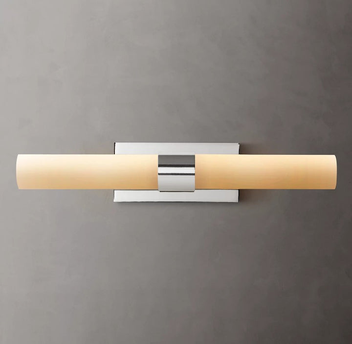 Rata Milk Glass Linear Sconce