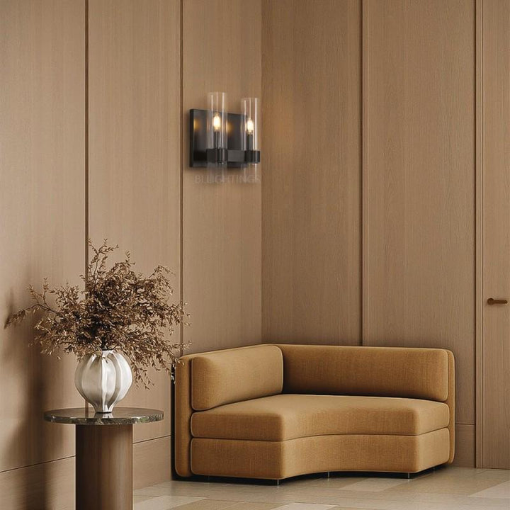 Rata Blown Glass Double Wall Sconce