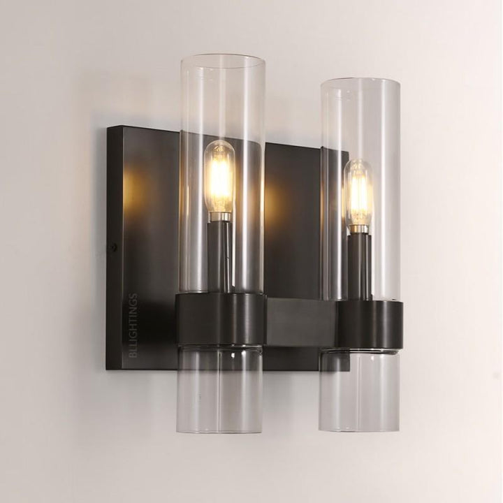 Rata Blown Glass Double Wall Sconce