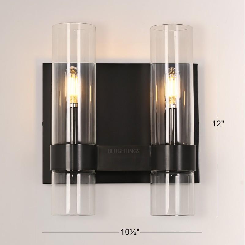 Rata Blown Glass Double Wall Sconce