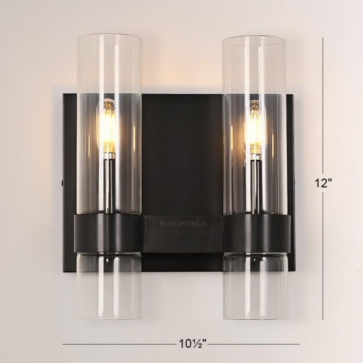 Rata Blown Glass Double Wall Sconce