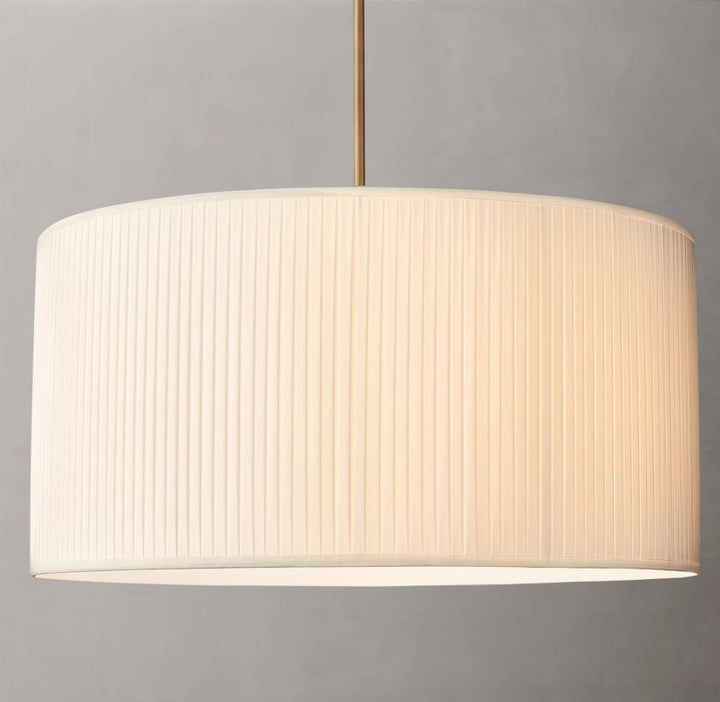 Reer Pleated Drum Pendant