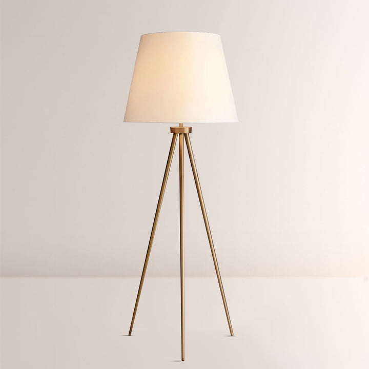 Reer Linen Shade Floor Lamp