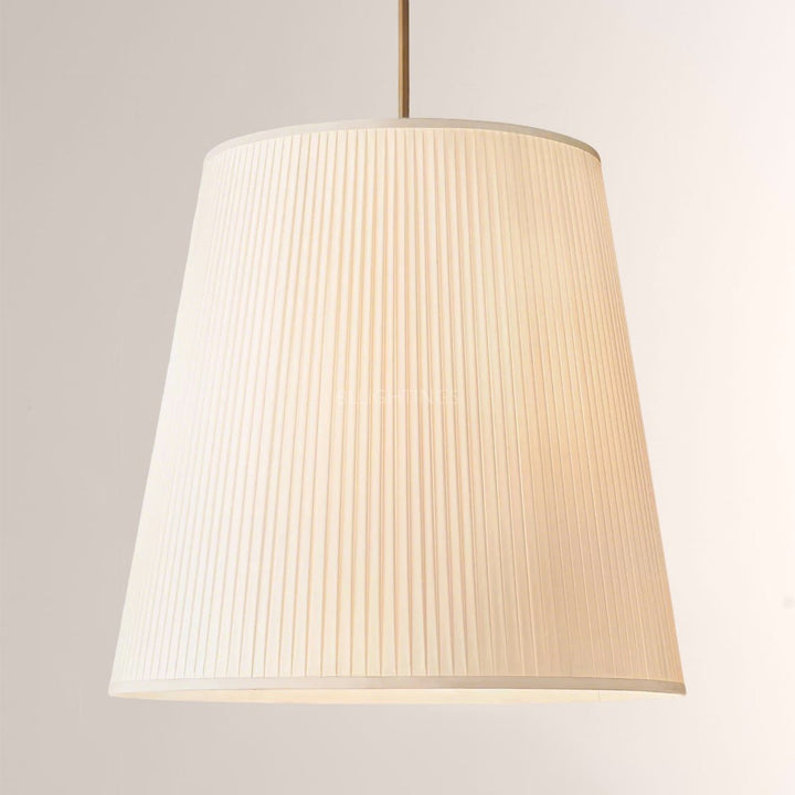 Reer Pleated Barrel Pendant