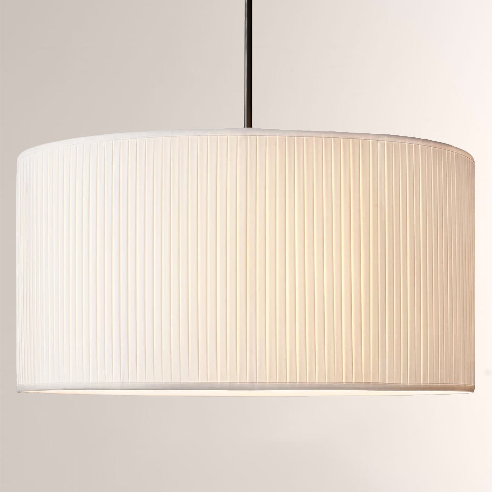 Reer Pleated Drum Pendant