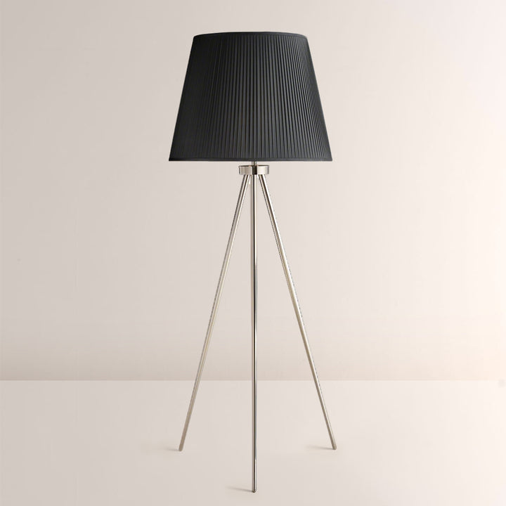 Reer Pleated Silk Shade Floor Lamp