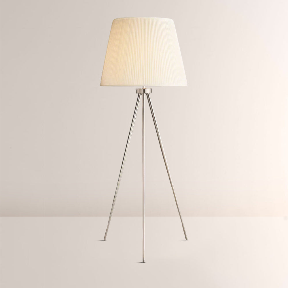 Reer Pleated Silk Shade Floor Lamp