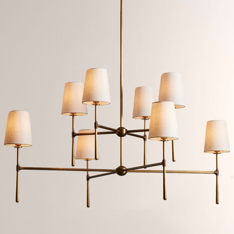 Rhoda 2-Tier Round Chandelier