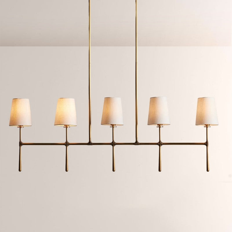 Rhoda Linear Chandelier 5/6 Light