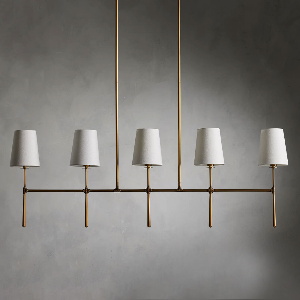 Rhoda Linear Chandelier 5/6 Light