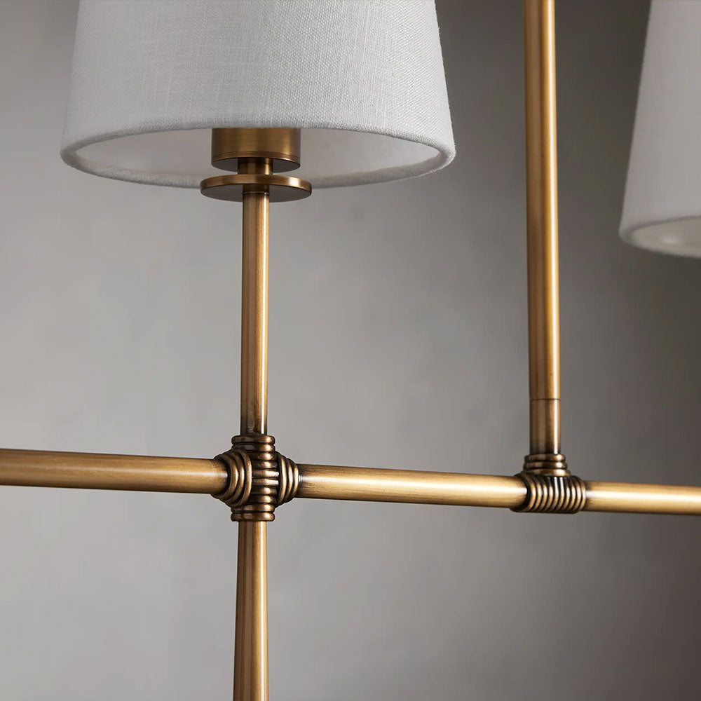 Rhoda Linear Chandelier 5/6 Light