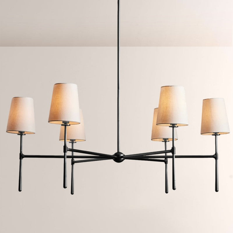 Rhoda Round Chandelier 4/6 Light