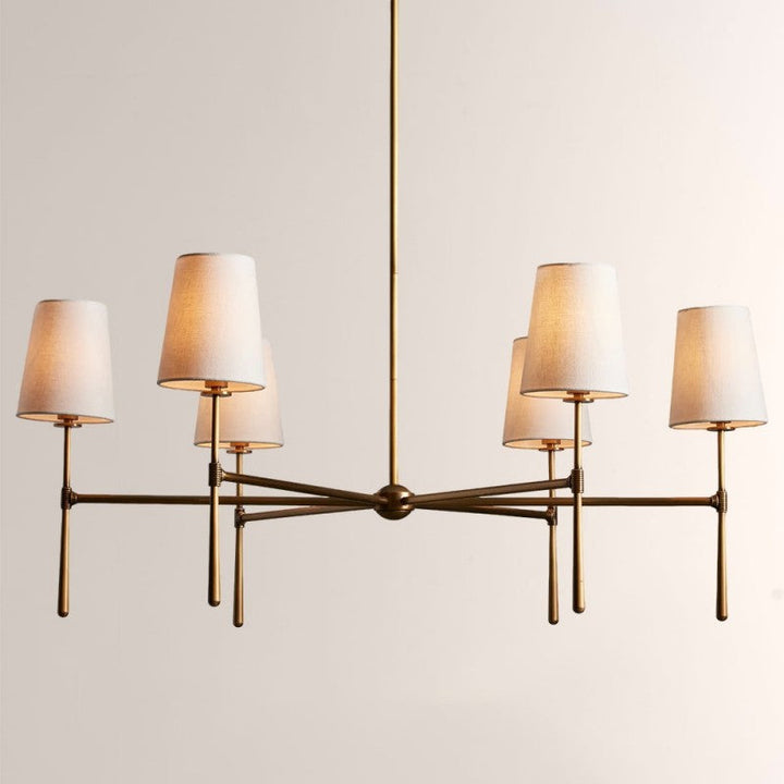 Rhoda Round Chandelier 4/6 Light
