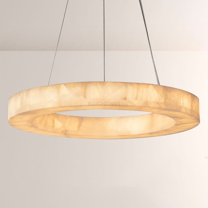 Rivage Round Calcite Chandelier31"40"60"