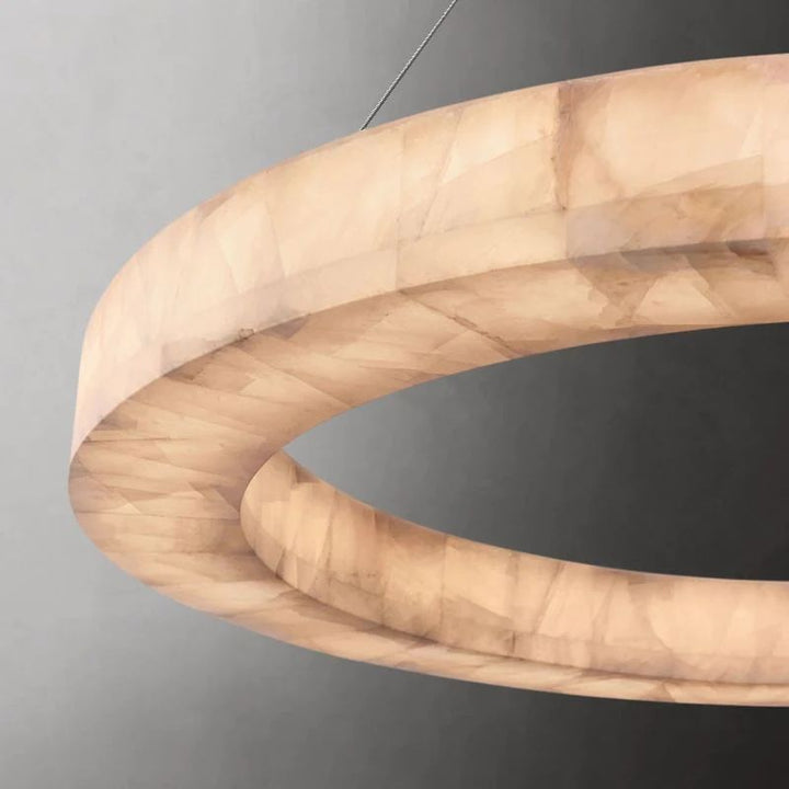 Rivage Round Calcite Chandelier31"40"60"