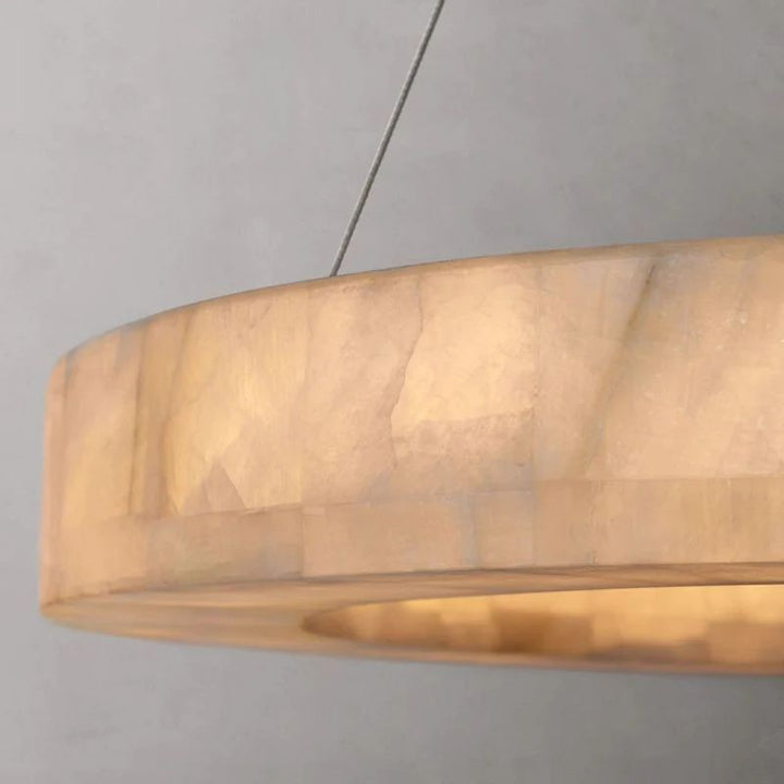 Rivage Round Calcite Chandelier31"40"60"