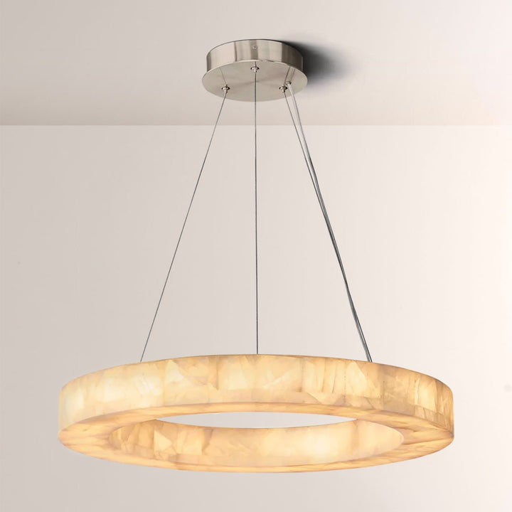 Rivage Round Calcite Chandelier31"40"60"