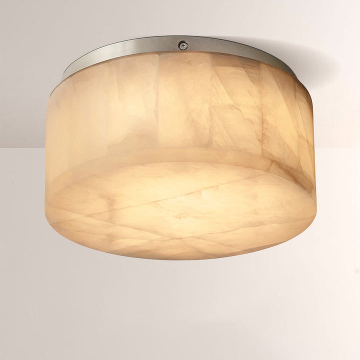 Rivage Round Calcite Flushmount 6"10"14"