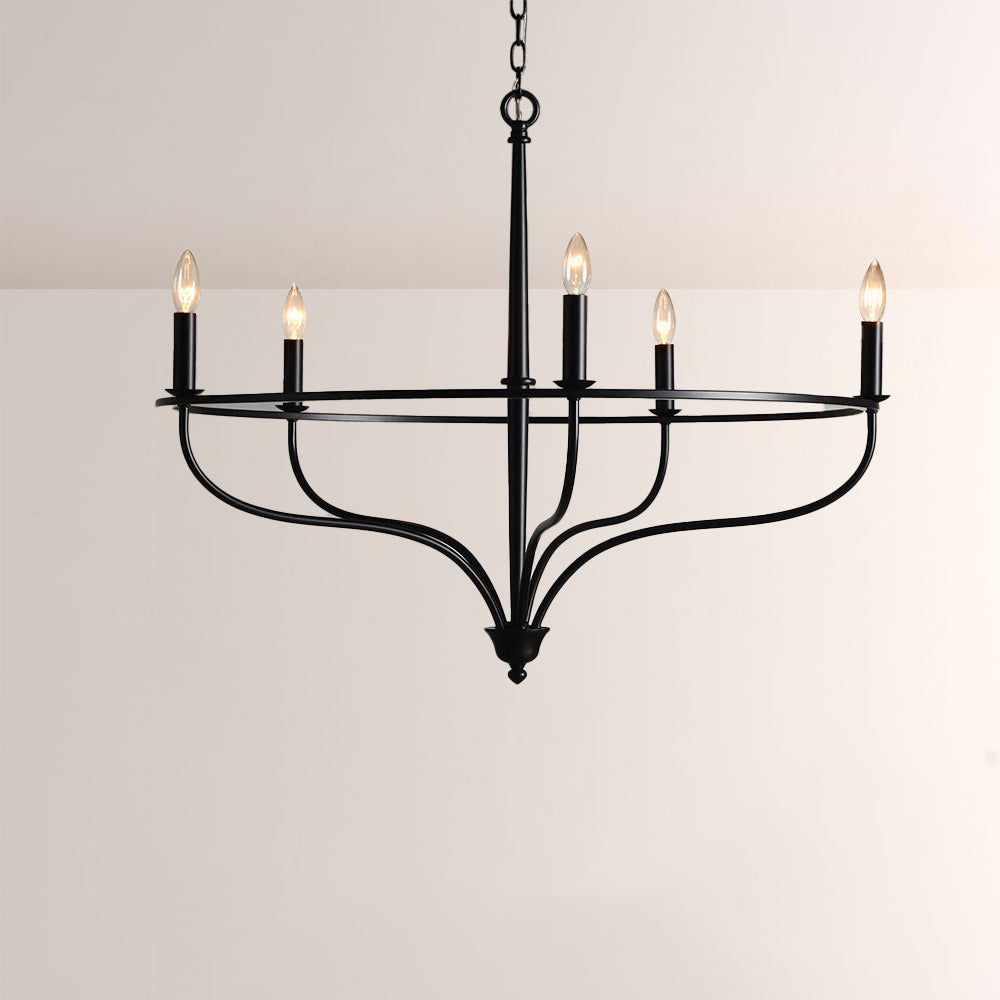 Roscaio Round Metal Chandelier