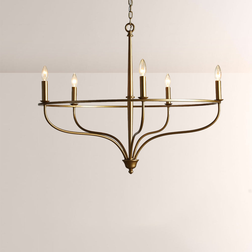 Roscaio Round Metal Chandelier