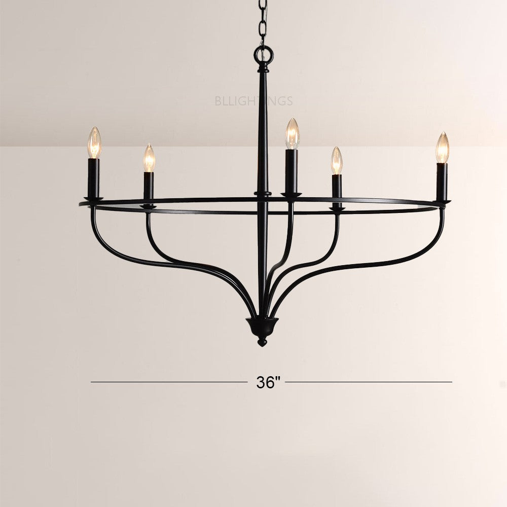 Roscaio Round Metal Chandelier