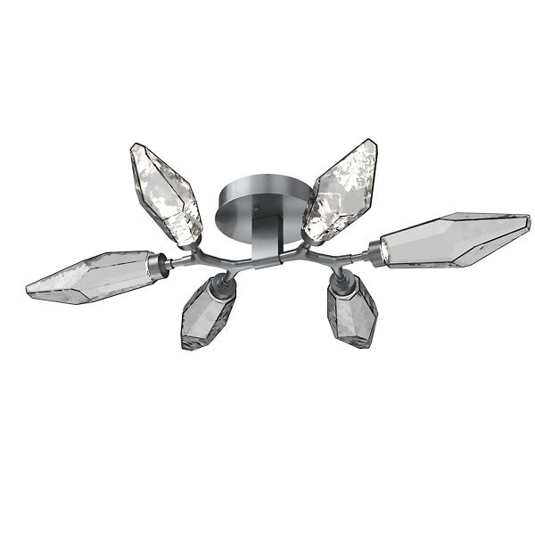 Rock Crystal  Flush Mount