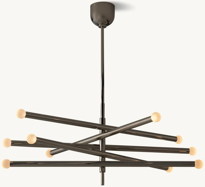 Rousseau 10-Light Mobile Orb Chandelier
