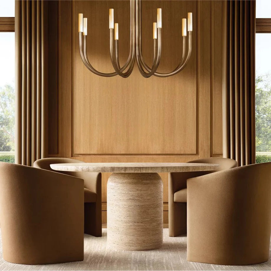 Rousseau Round Chandelier 38"