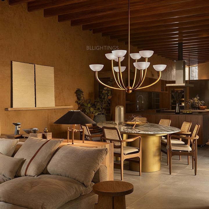 Saguaro Alabaster Chandelier