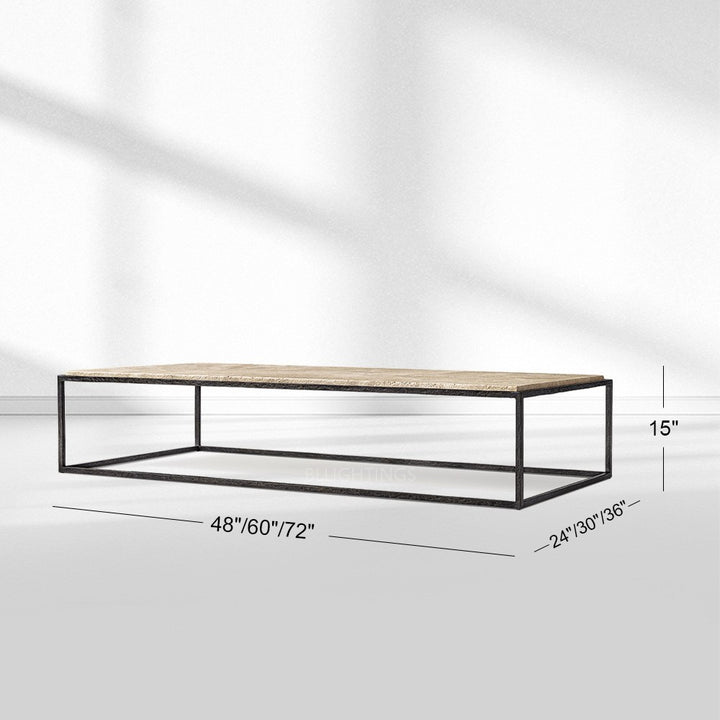 Salvidor Stone Coffee Table