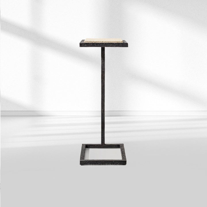 Salvidor Stone Rectangular C Table