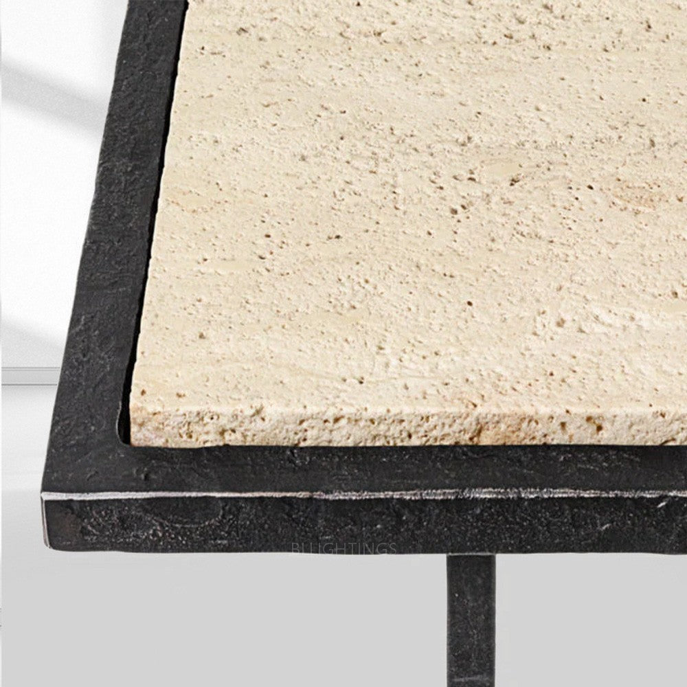 Salvidor Stone Rectangular C Table