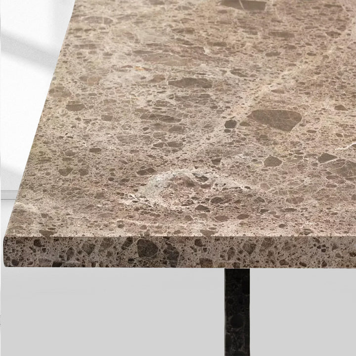 Salvidor Stone Rectangular Dining Table