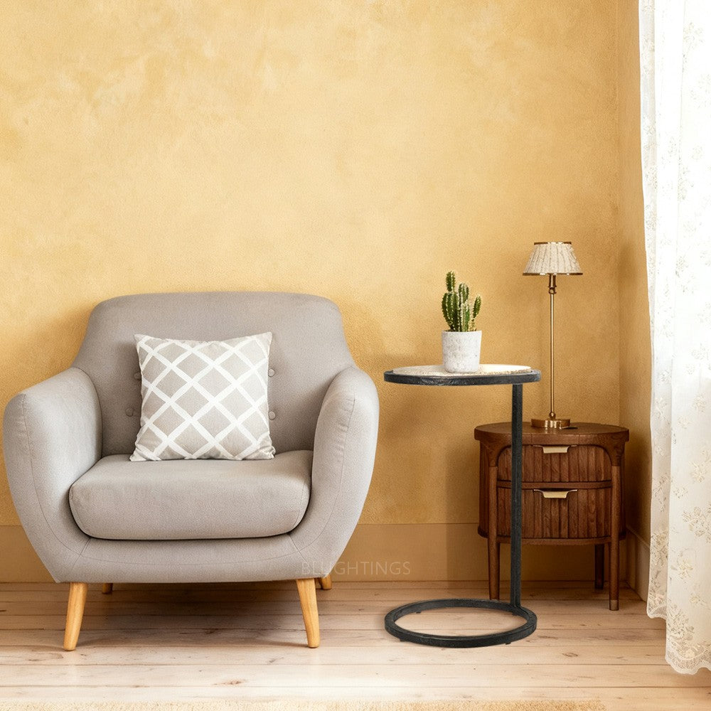 Salvidor Stone Round C Table