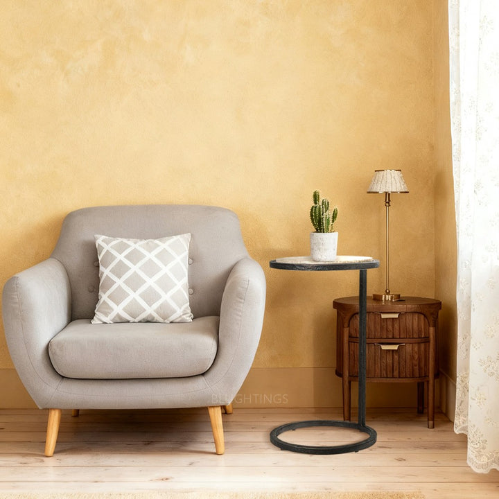 Salvidor Stone Round C Table