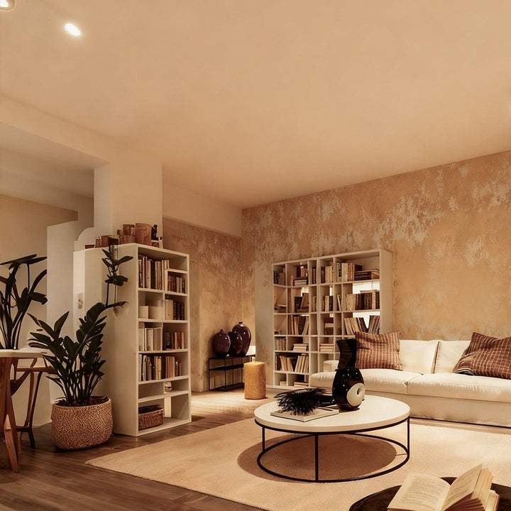 Salvidor Stone Round Coffee Table