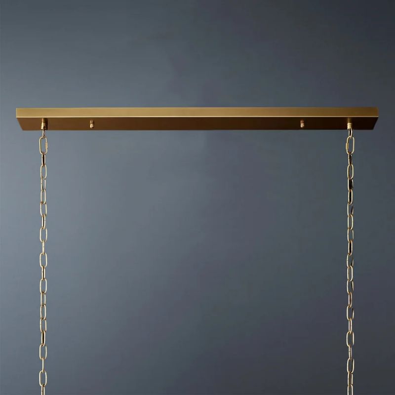 Sanma Rectangular Chandelier 72"