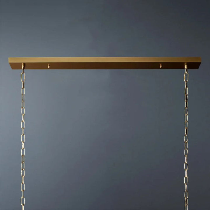 Sanma Rectangular Chandelier 72"