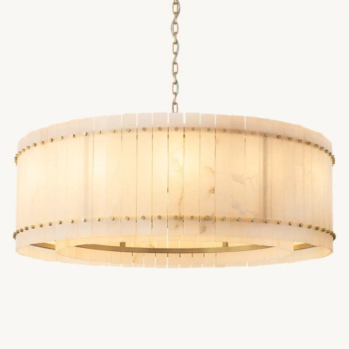 Mervin Alabaster Round Chandelier 48"