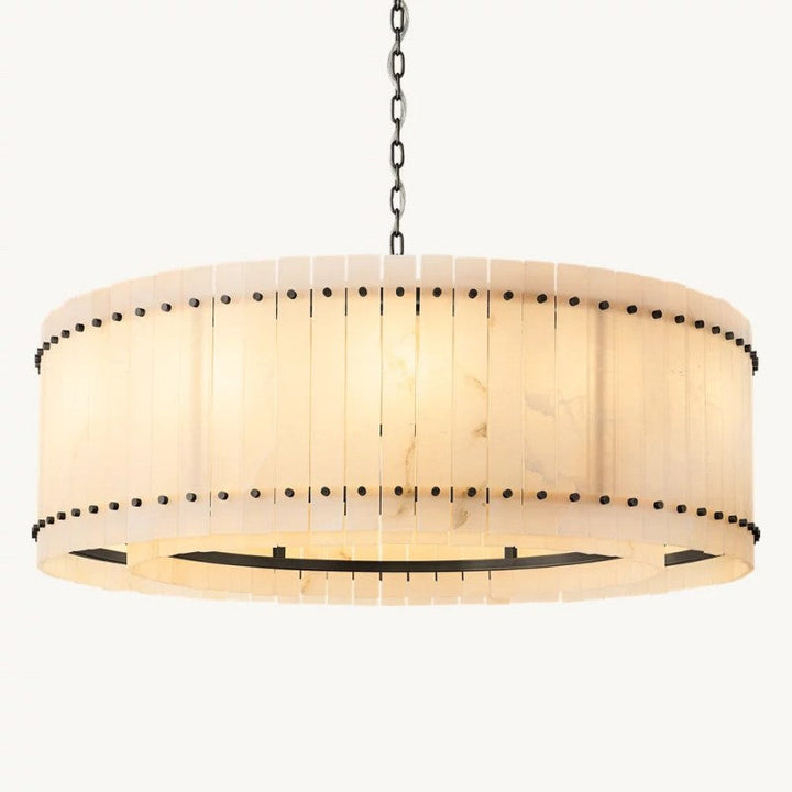 Mervin Alabaster Round Chandelier 48"
