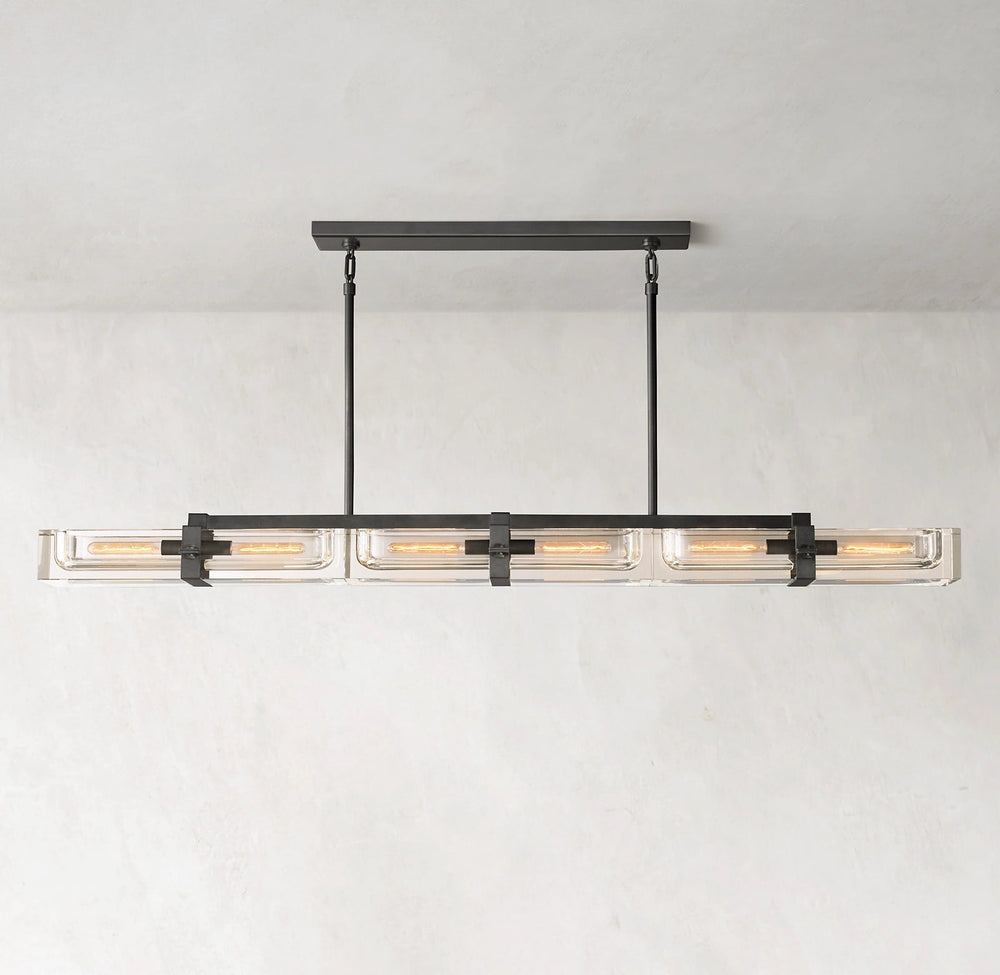 Savill Linear Dining Room Chandelier 72"