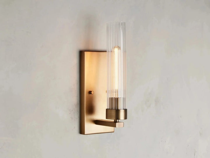 Saxon Glass Wall Sconce