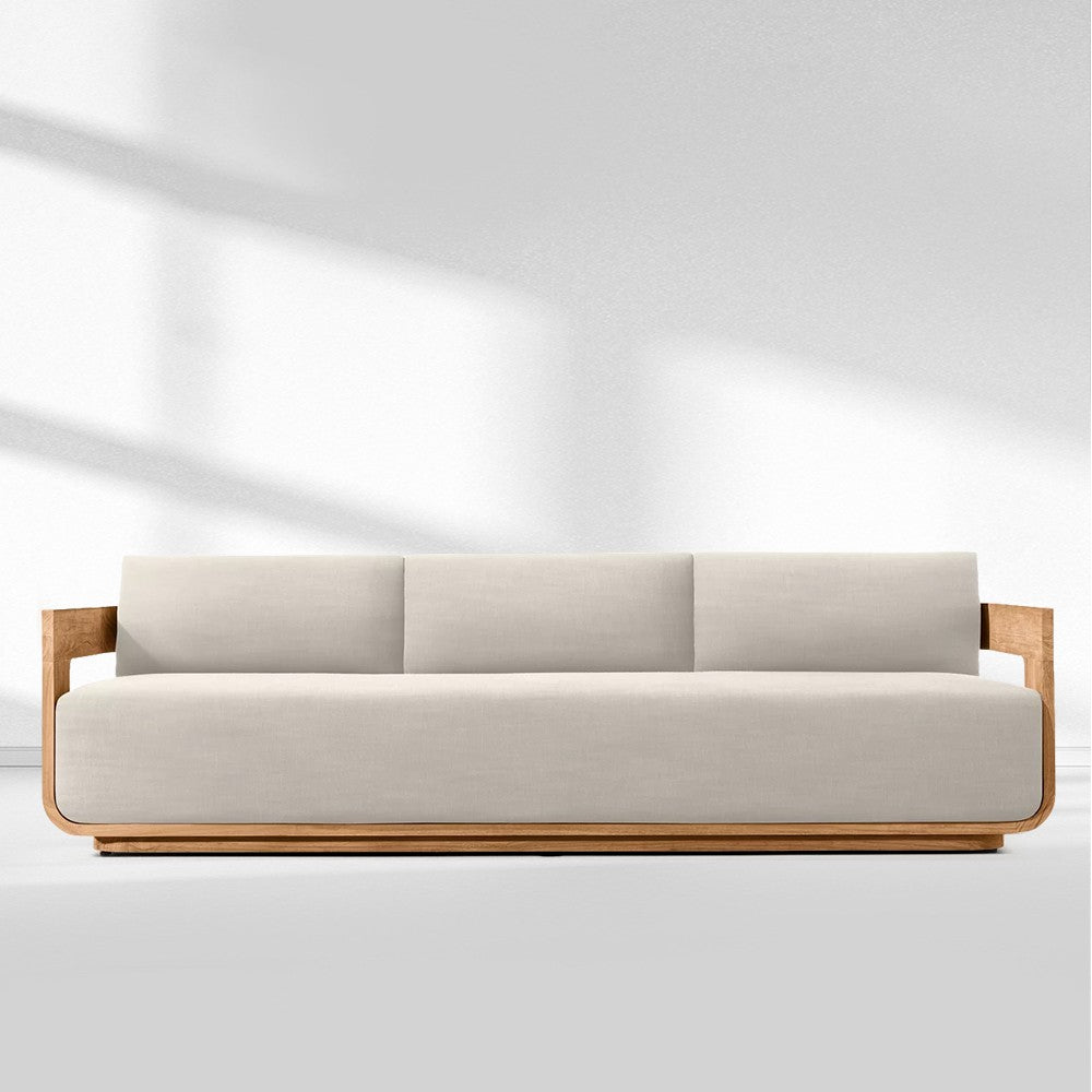 Sedan Teak Sofa