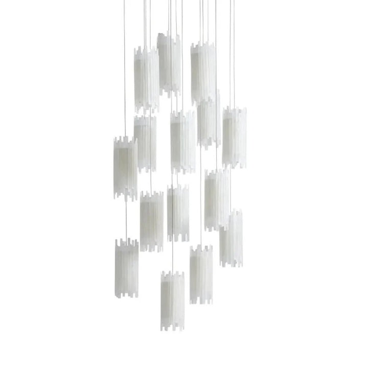 Setlla Alabaster Round Chandelier
