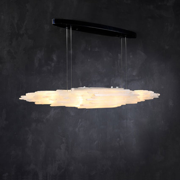 Shahida Selenite Chandelier