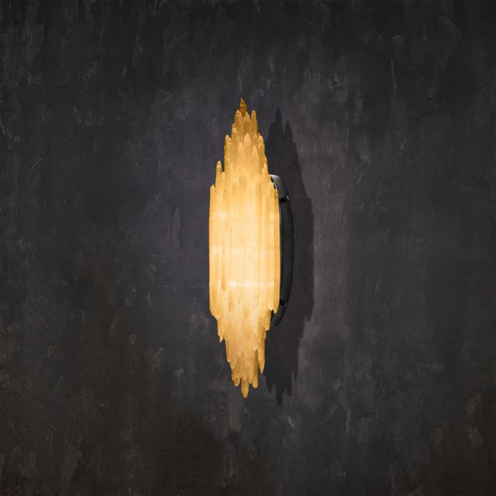 Shahida Selenite Wall Sconce