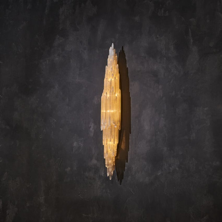 Shahida Selenite Wall Sconce